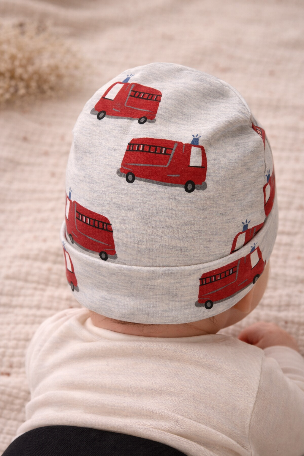 Beanie Feuerwehr sand