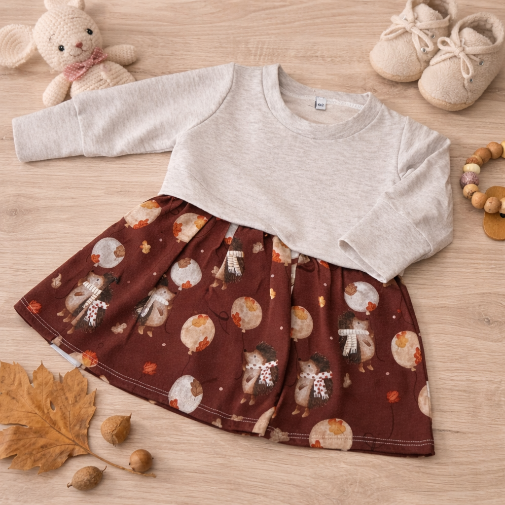 Girly Sweater Herbst Igel