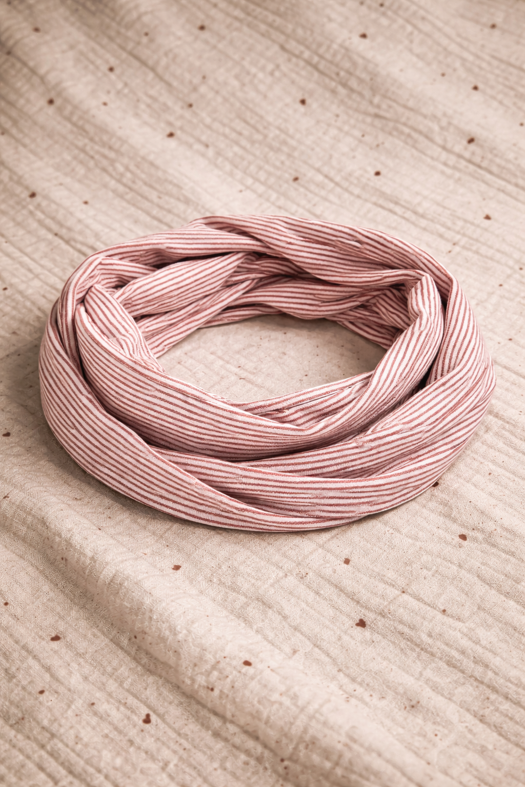 Loop "rosa gestreift