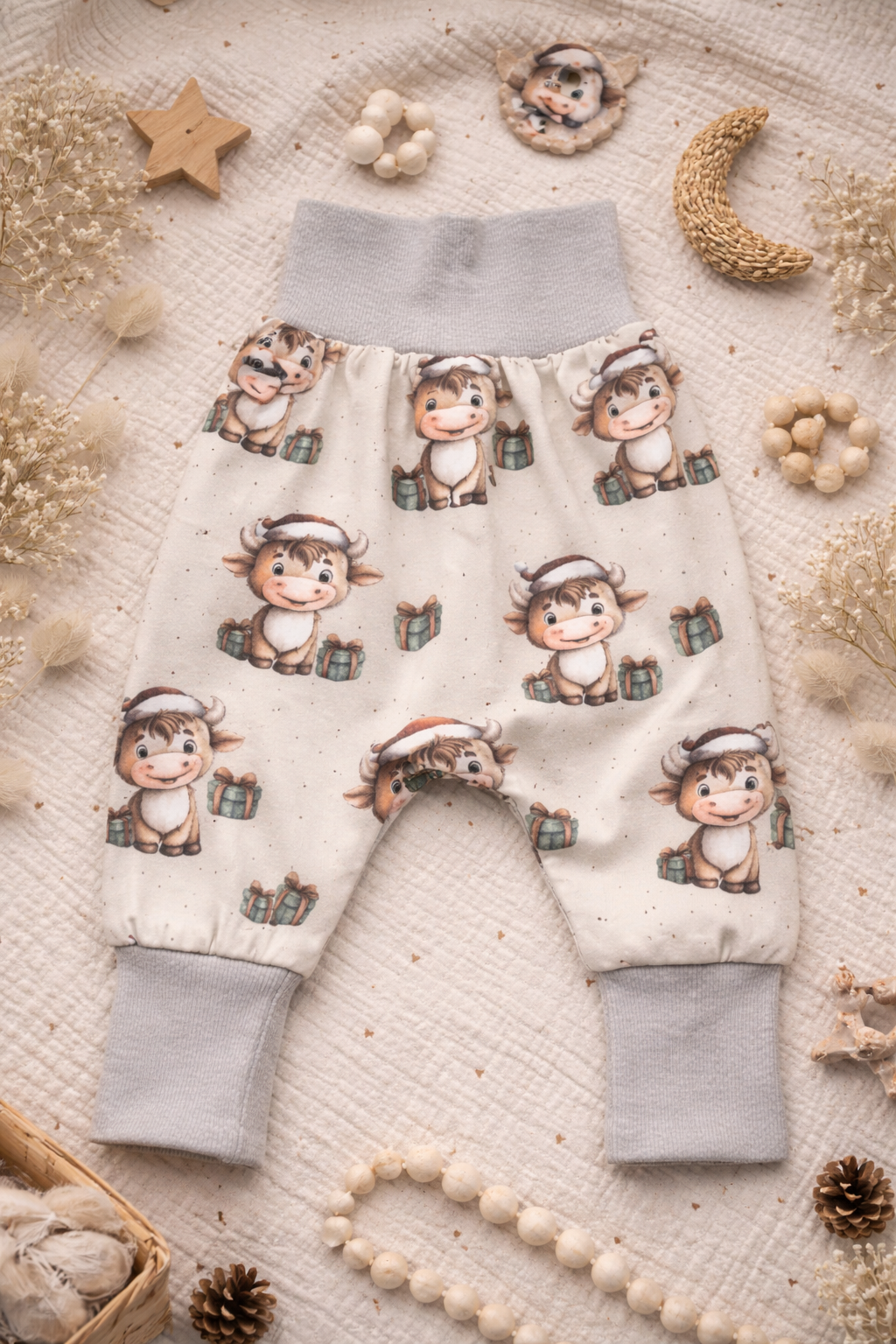 Pumphose Weihnachtskuh