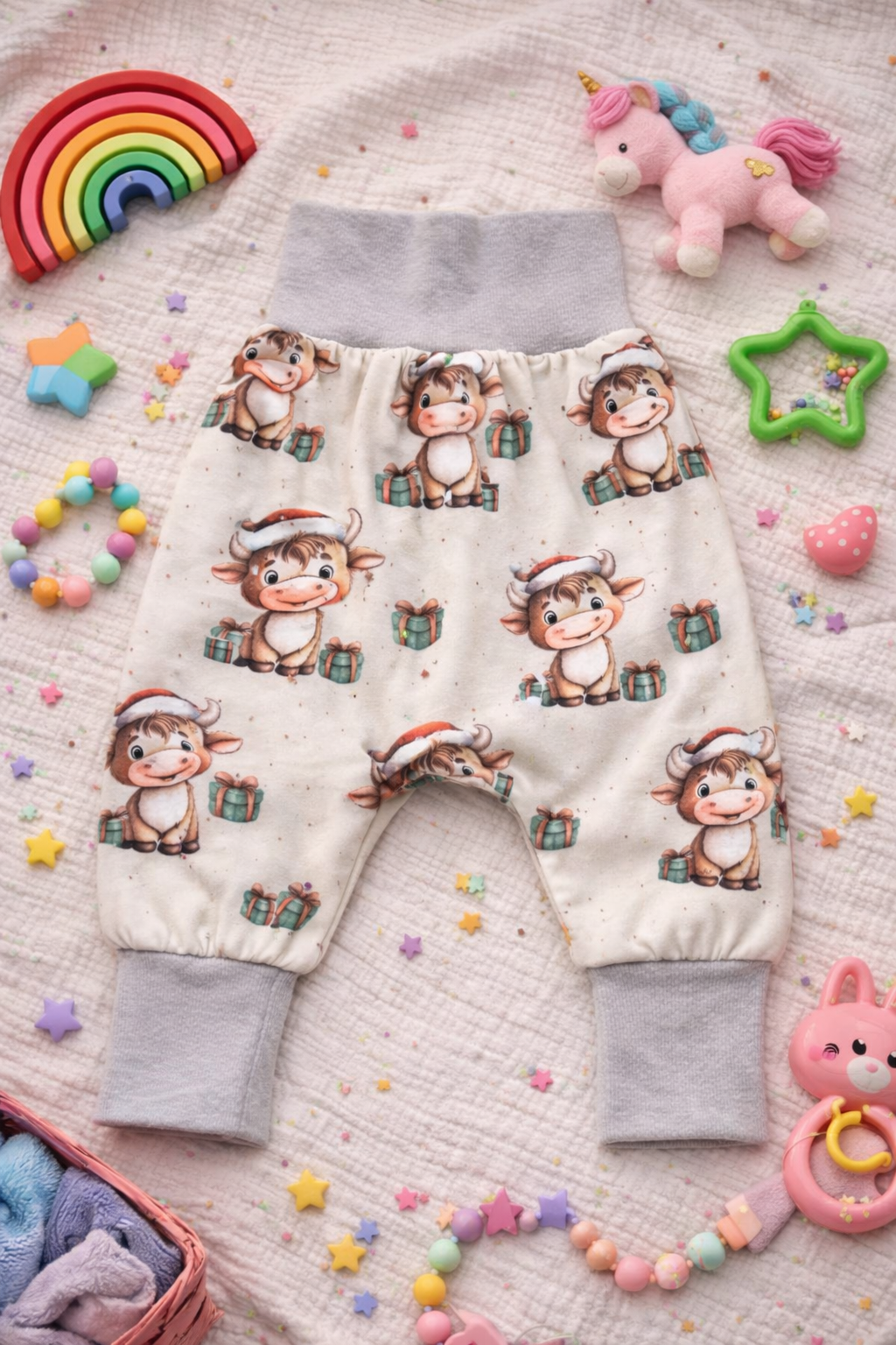 Pumphose Weihnachtskuh