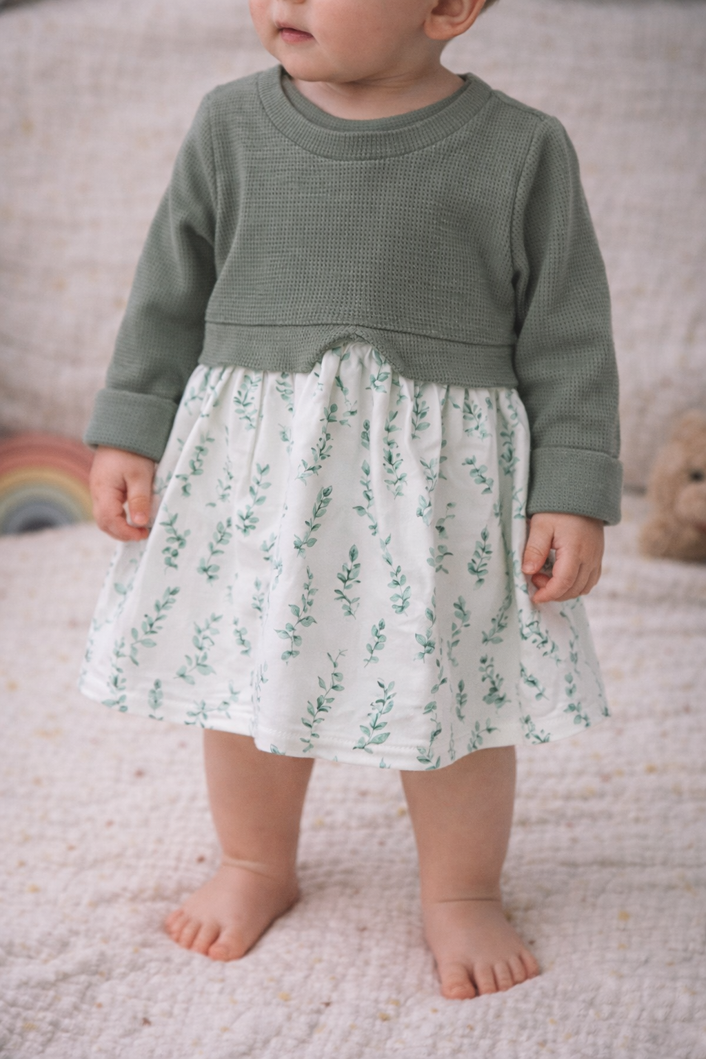 Girly Sweater Eukalyptus