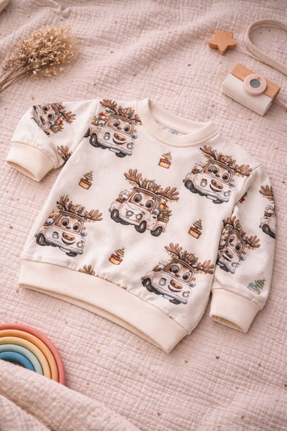 Pull oversize voiture renne