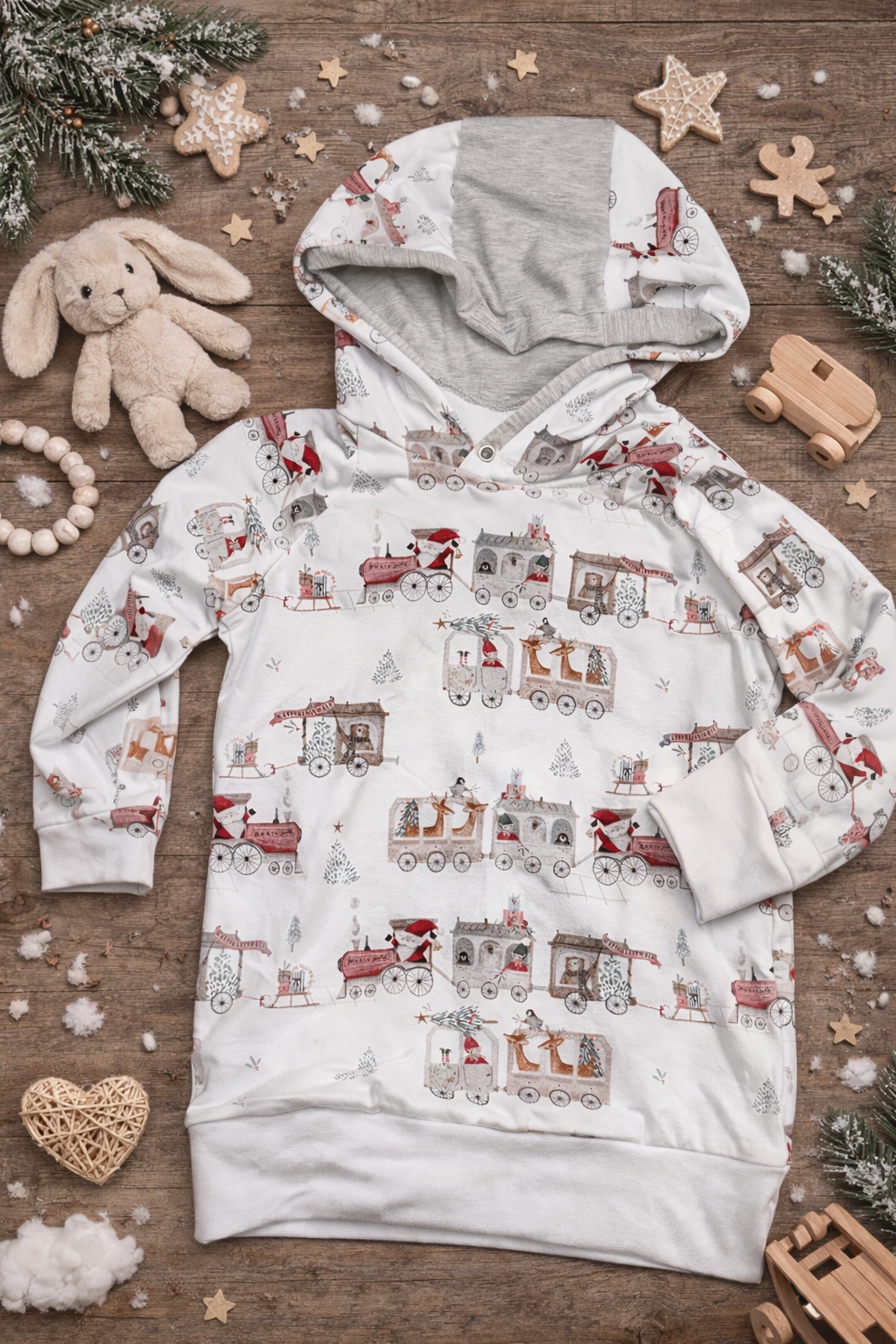 Hoodie Weihnachtszug