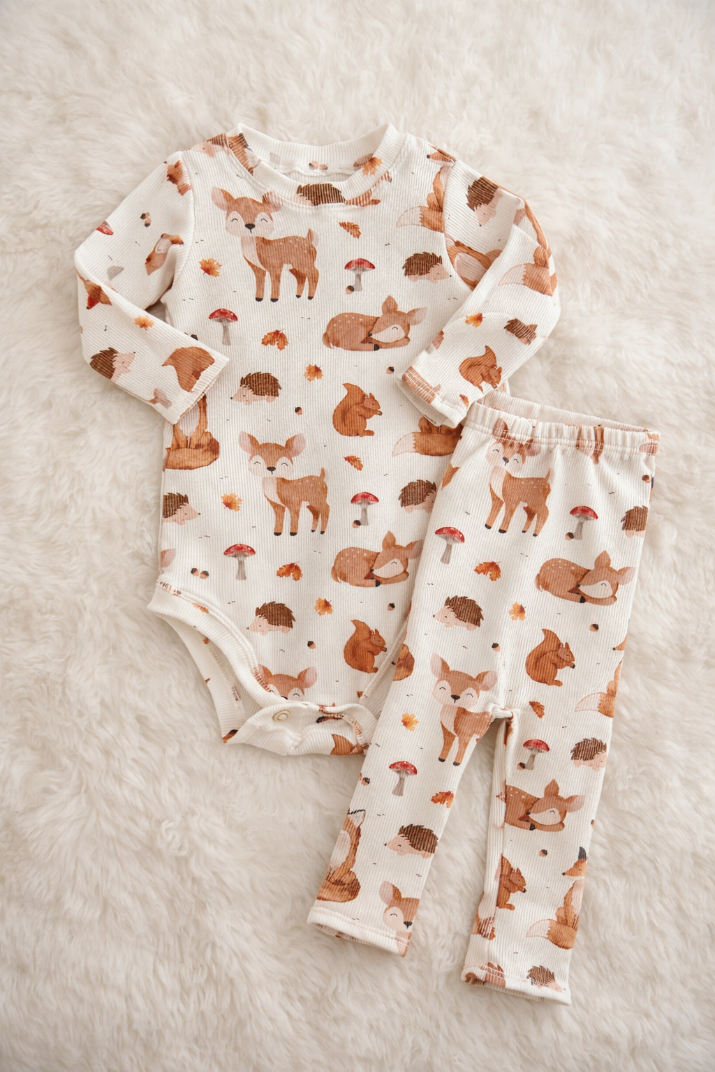 Individuelle Bestellung Body und Leggings Set aus Rippjersey