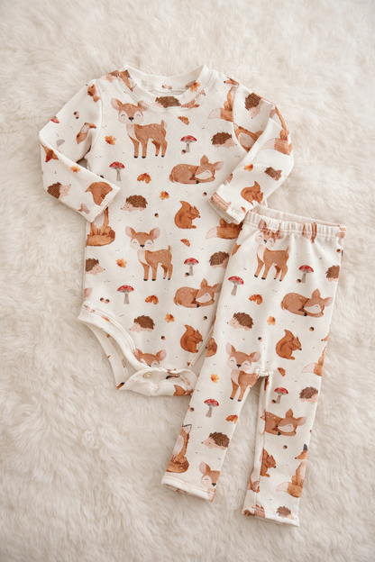 Individuelle Bestellung Body und Leggings Set aus Rippjersey