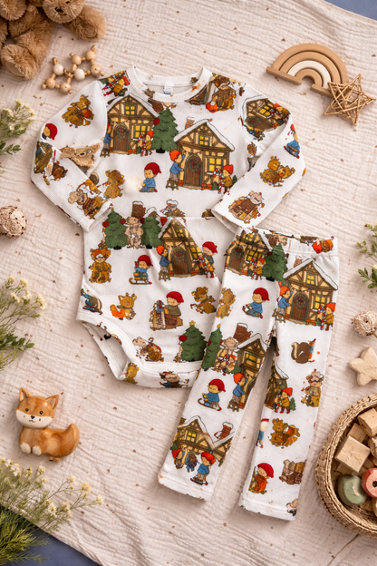 Individuelle Bestellung Body und Leggings Set aus Rippjersey