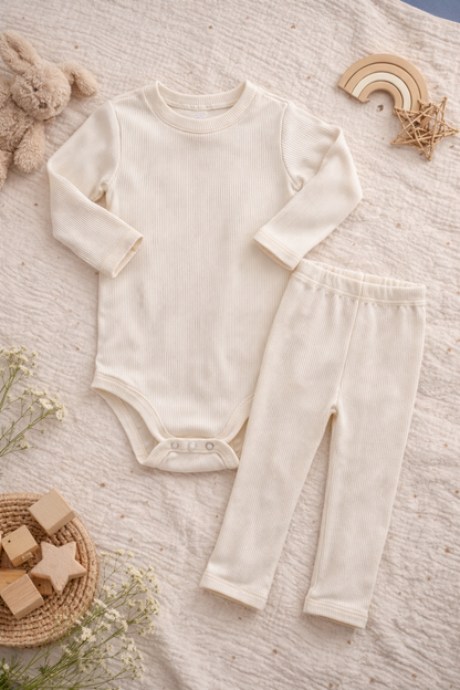 Individuelle Bestellung Body und Leggings Set aus Rippjersey