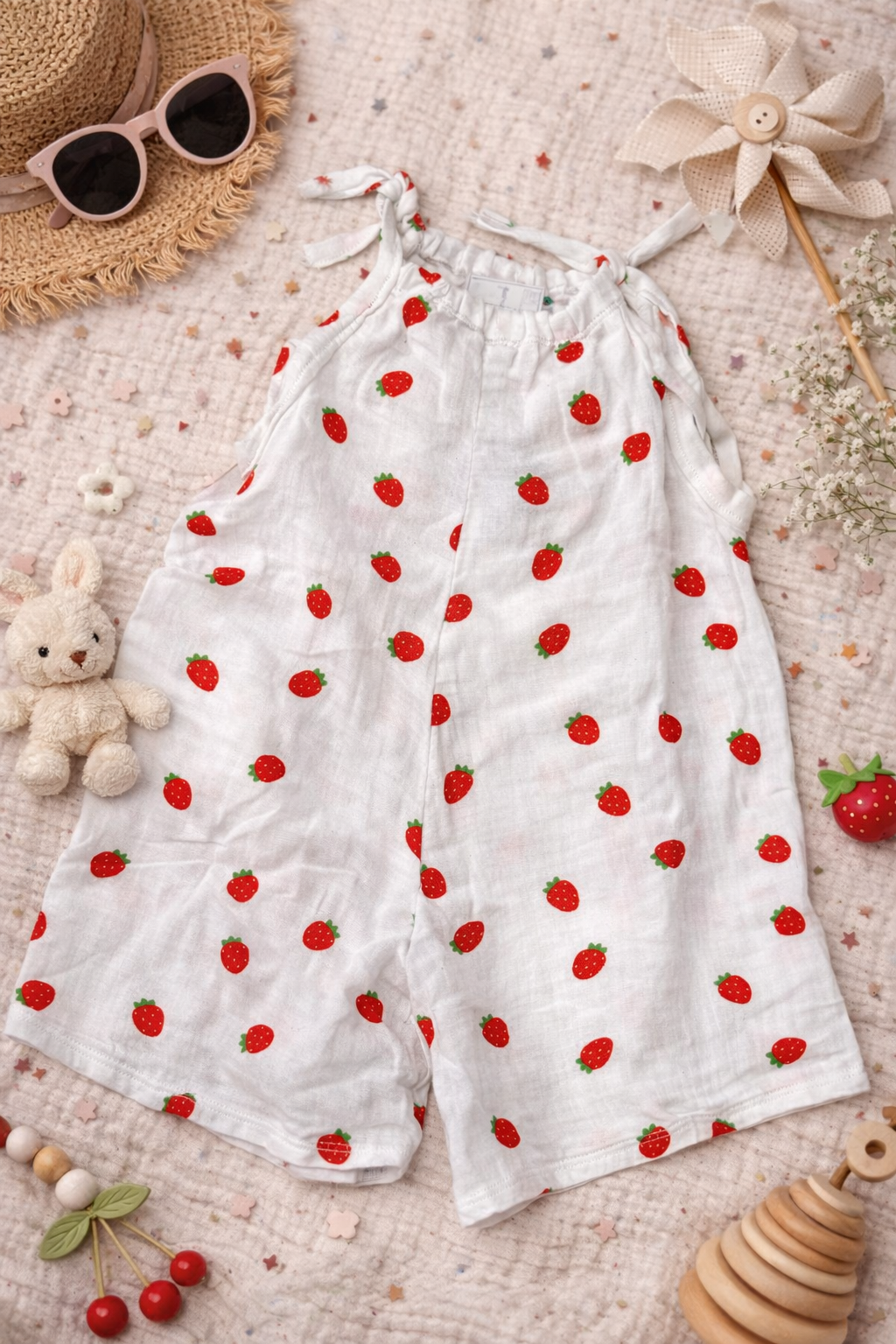 Jumpsuit Erdbeeren