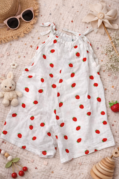 Jumpsuit Erdbeeren