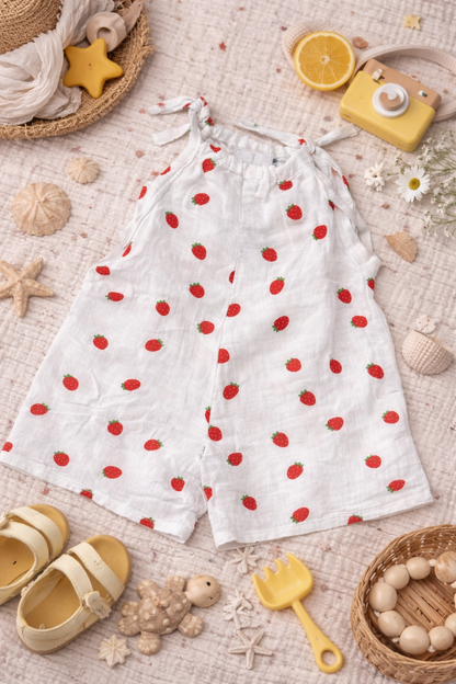 Jumpsuit Erdbeeren