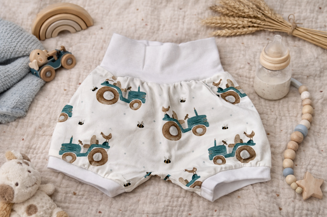 Kurze Pumphose Traktor