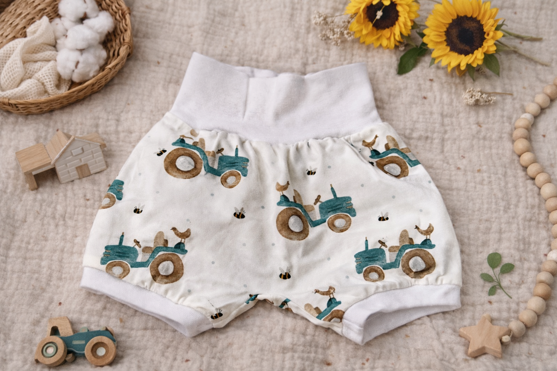 Kurze Pumphose Traktor