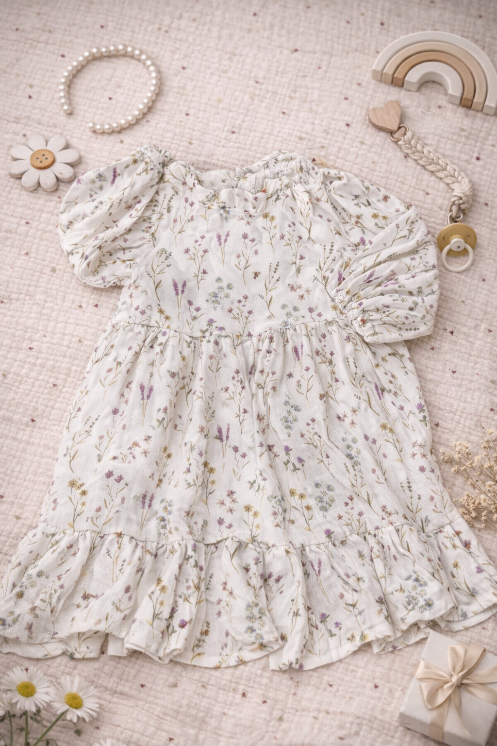 Boho Kleid Blumen