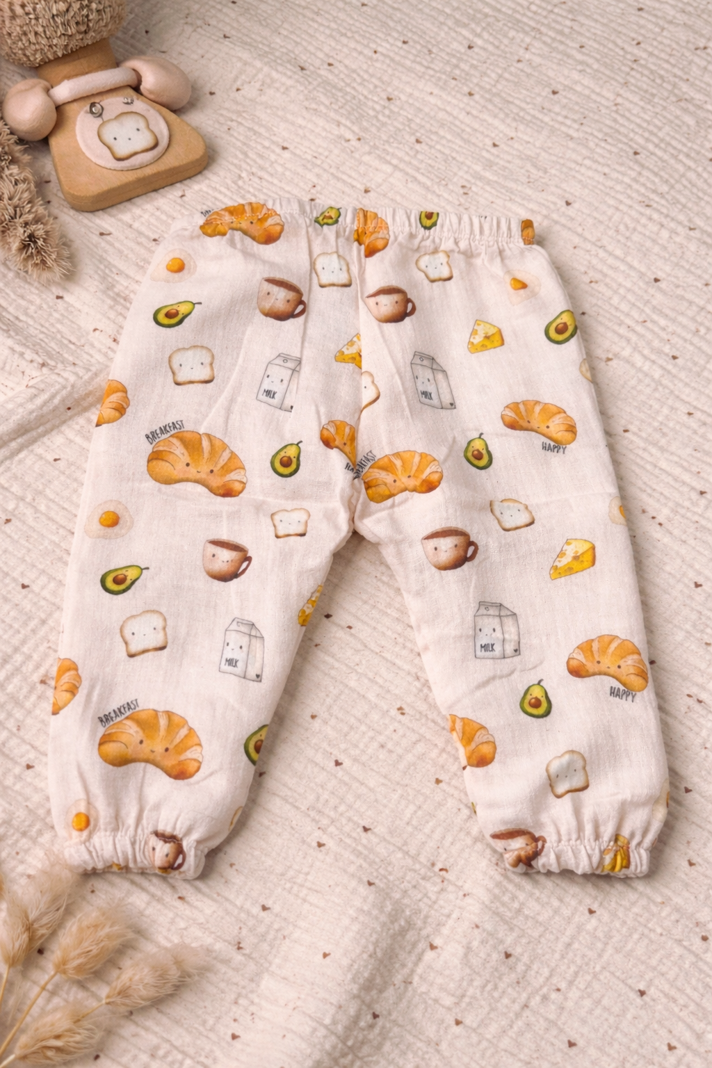 Musselin Hose Breakfast