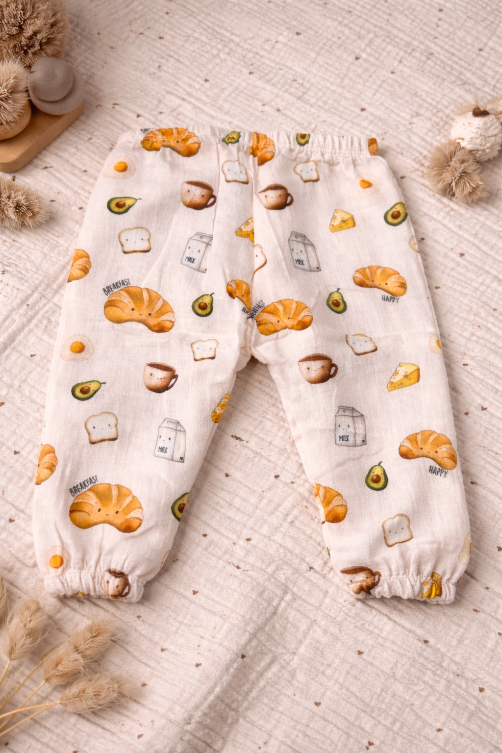 Musselin Hose Breakfast