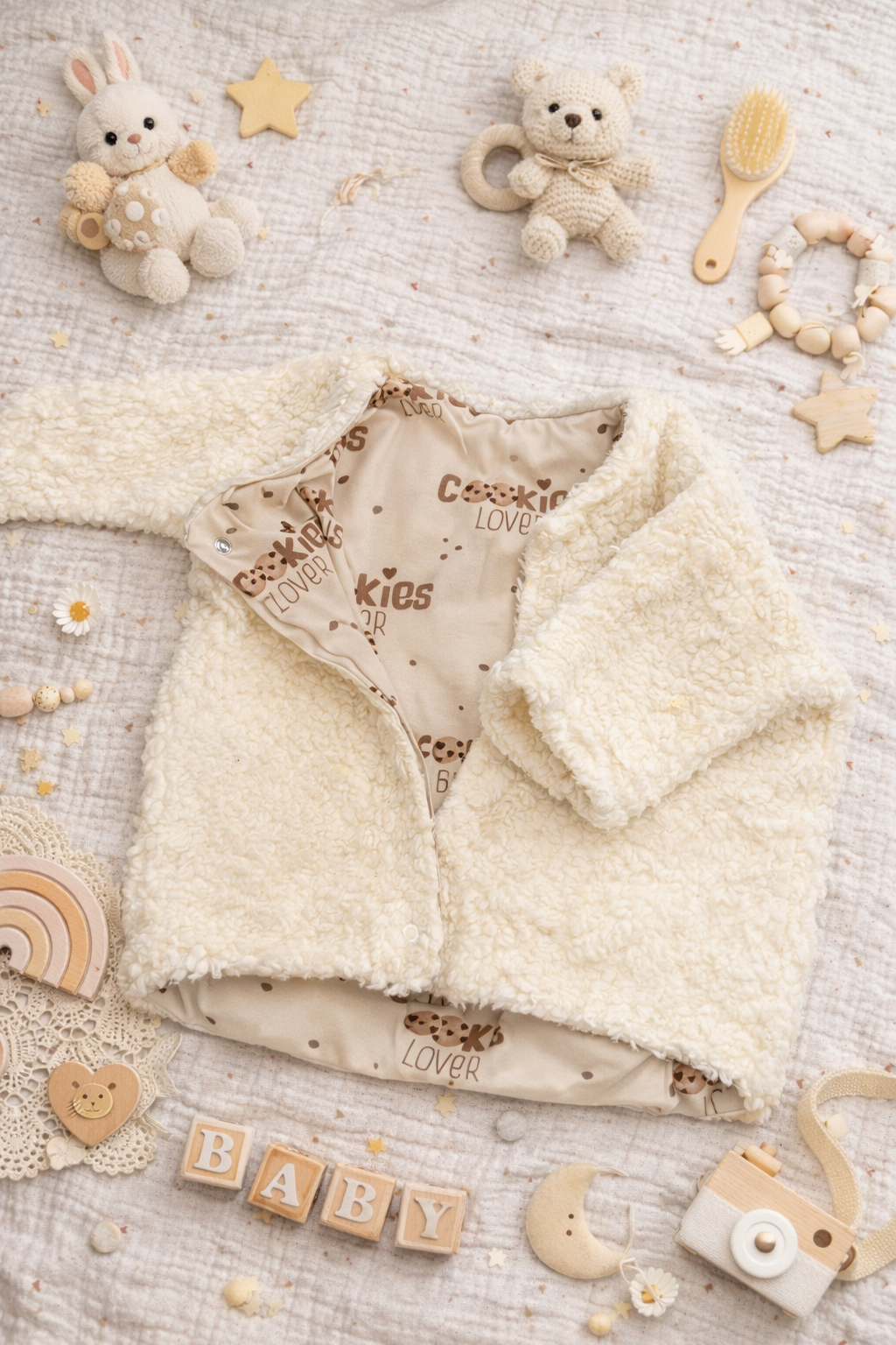 Teddyfelljacke "Cookie Lover"