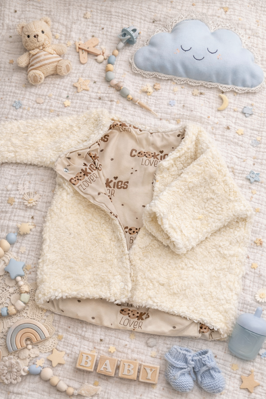 Teddyfelljacke "Cookie Lover"