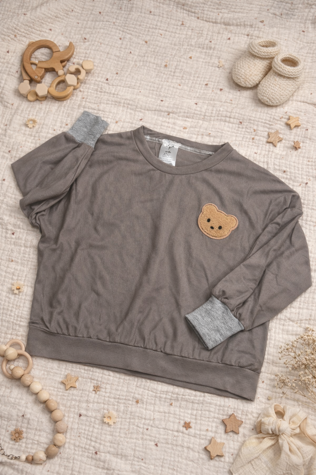 Oversize Pullover Teddy