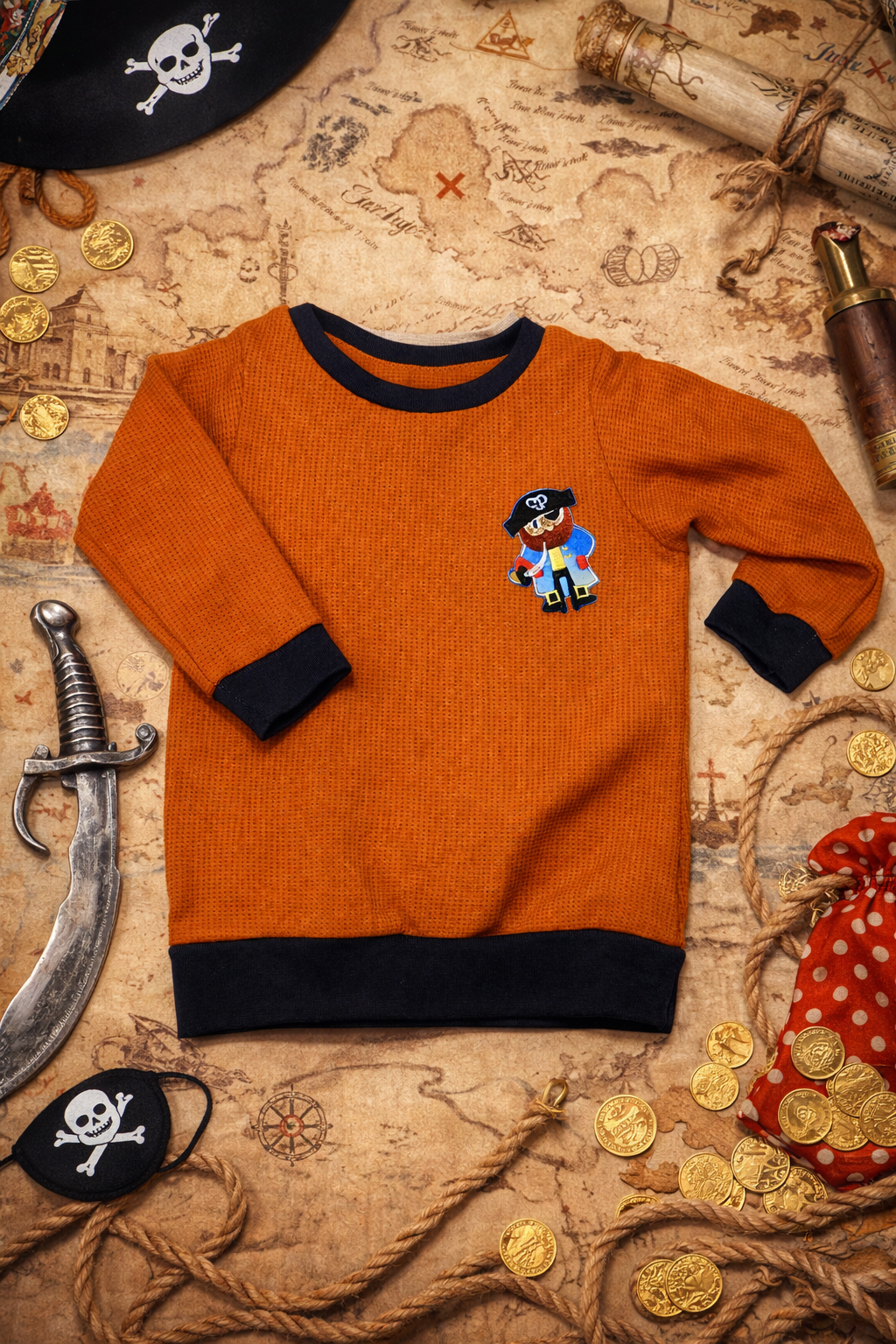 Oversize Pullover Pirat