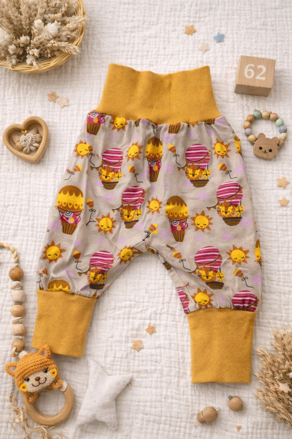 Pumphose Löwe Heißluftballon