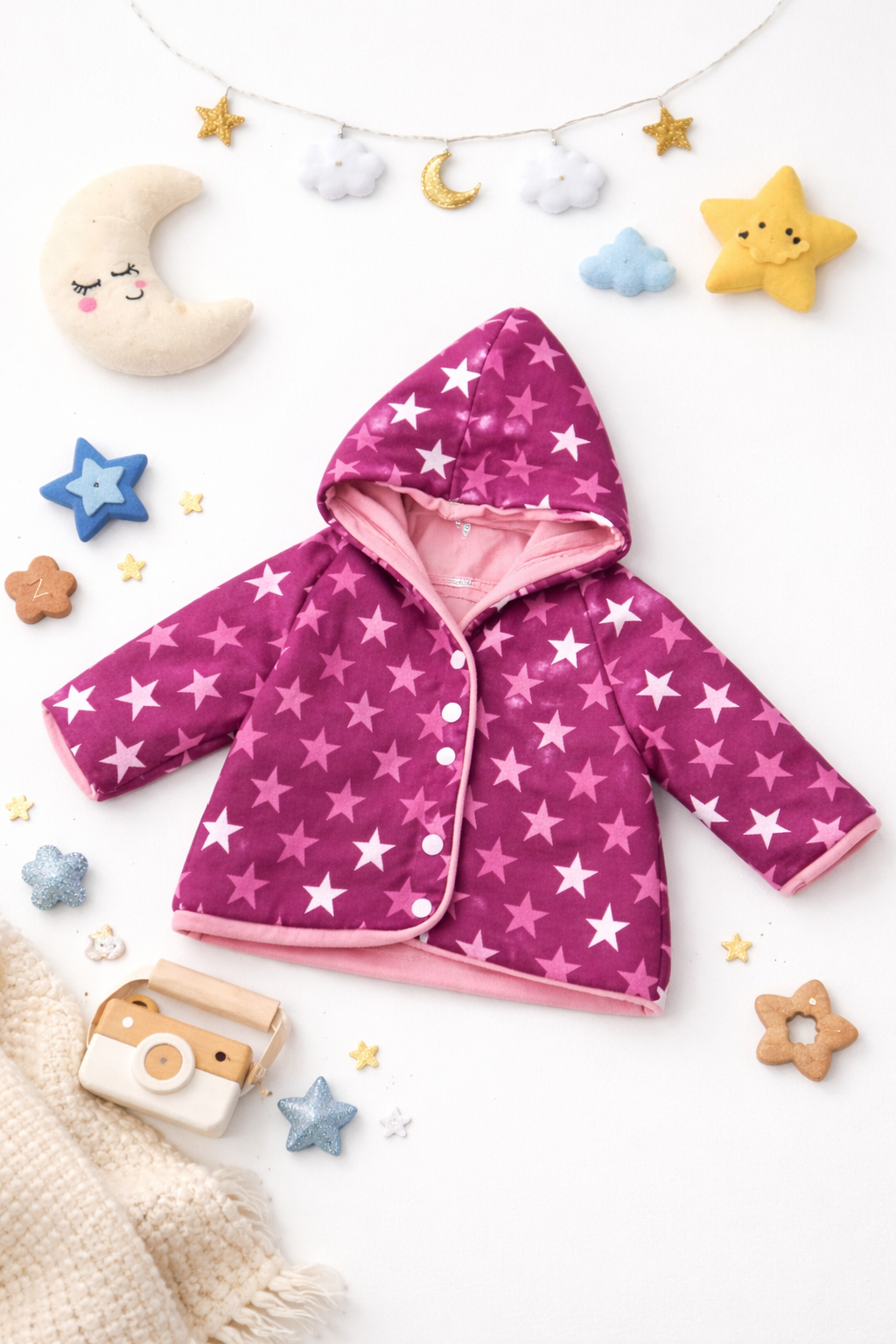Softshelljacke Sterne