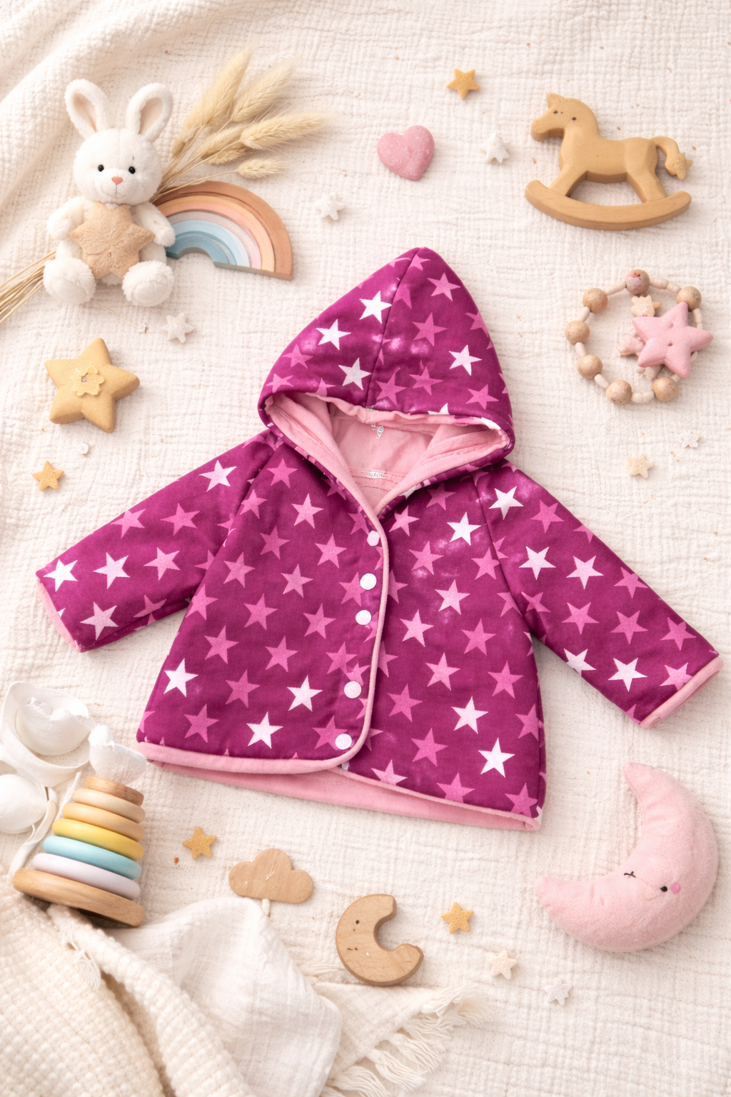 Softshelljacke Sterne