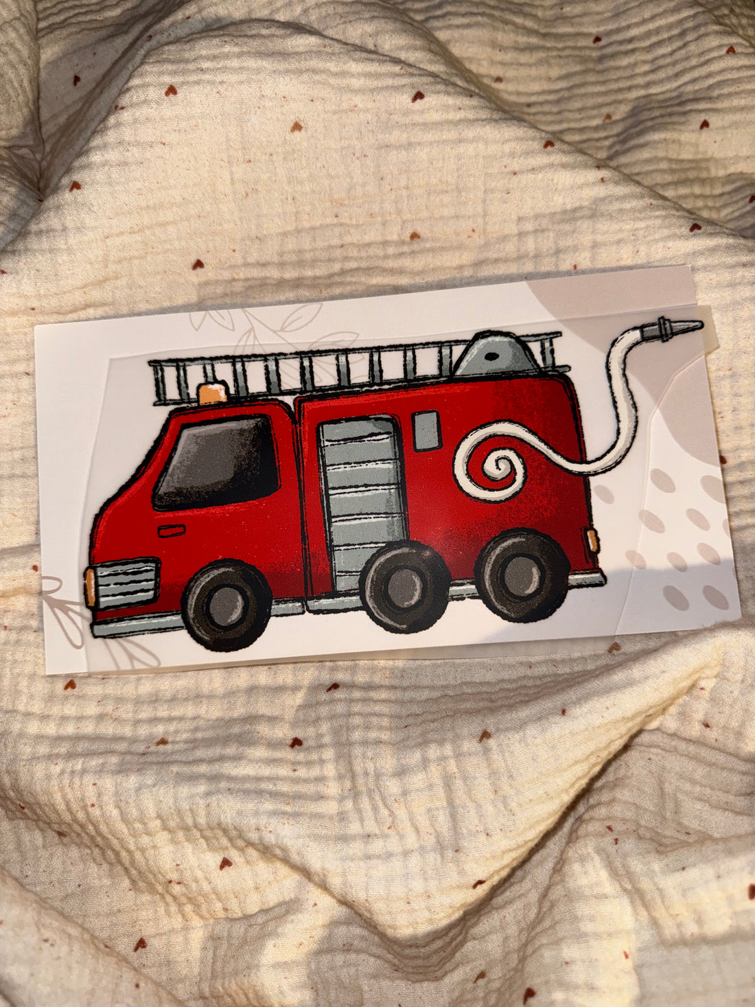 Bügelbild Feuerwehr