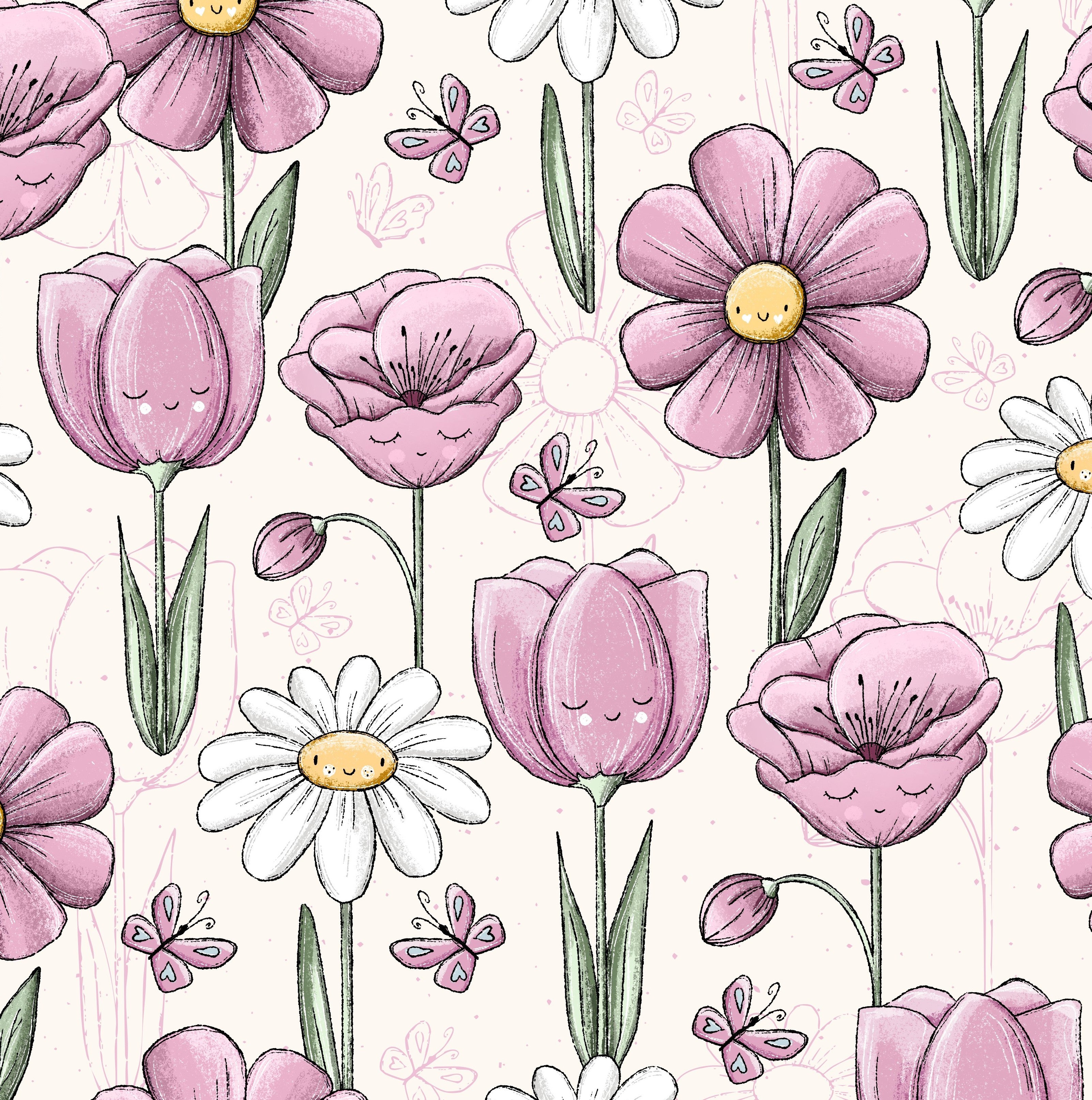 Blumen rosa
