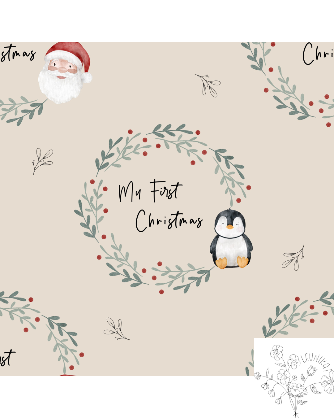 My first Christmas cream