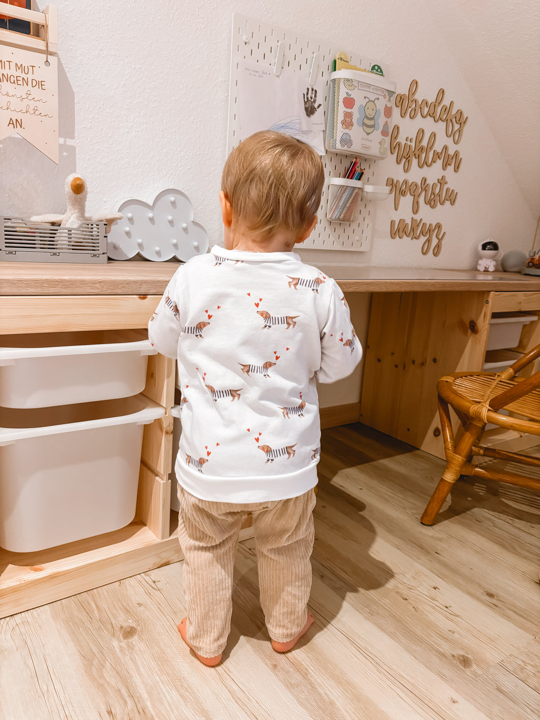 Oversize Pullover Dackel