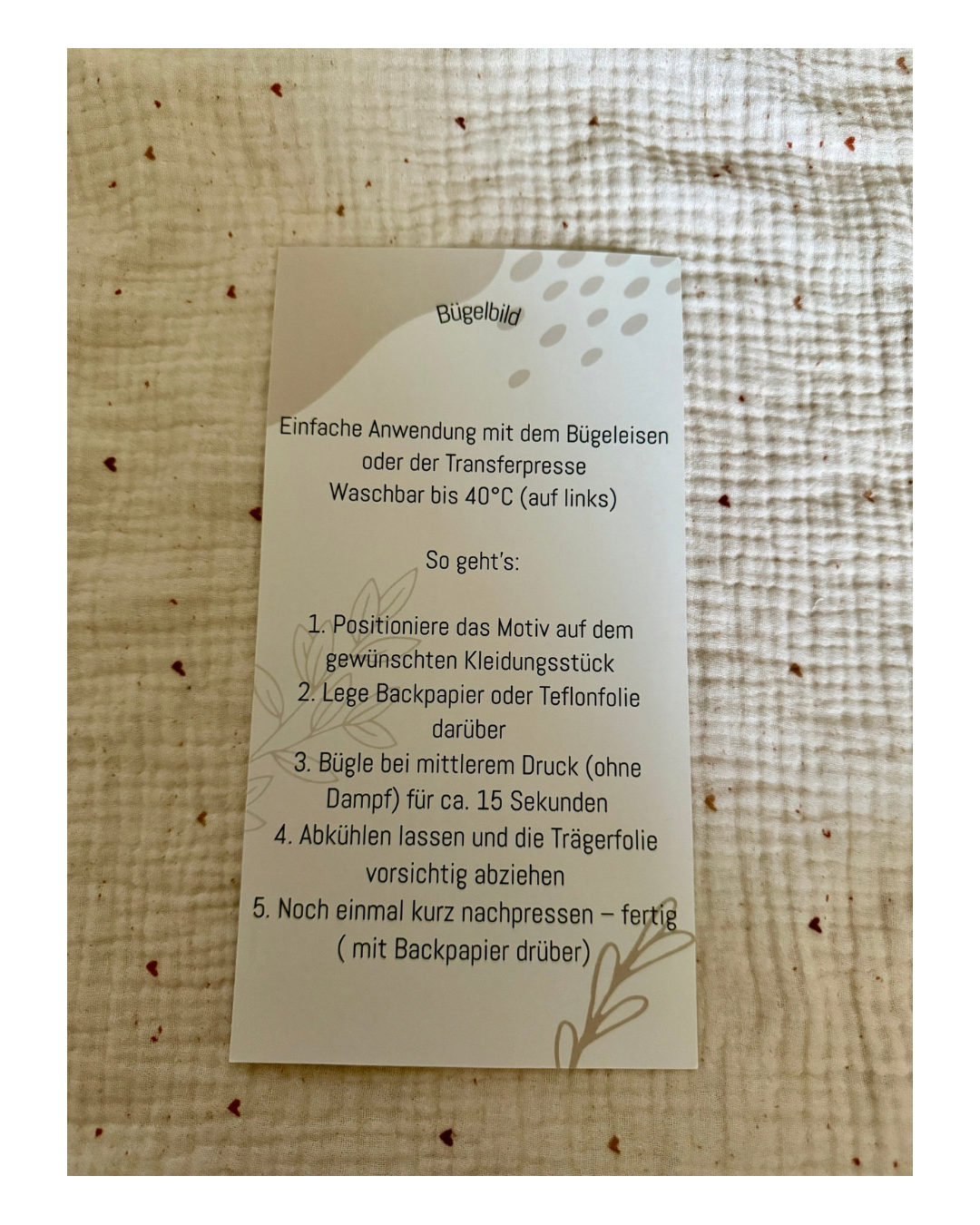 Bügelbild &quot;Känguru&quot;