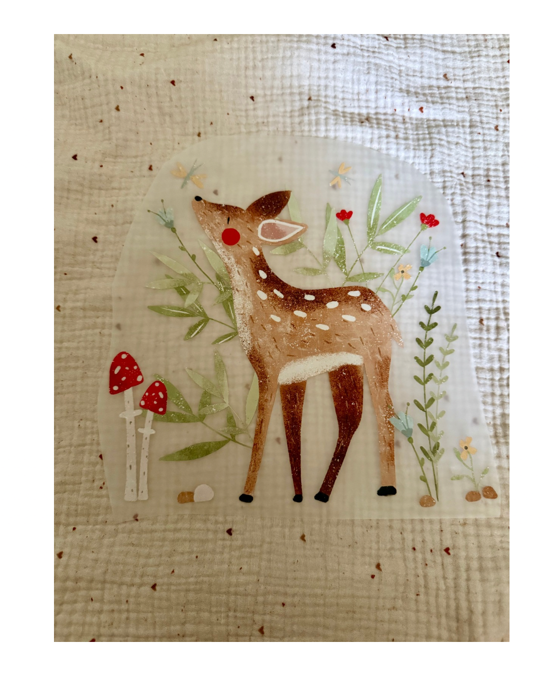 Bügelbild &quot;Reh&quot;