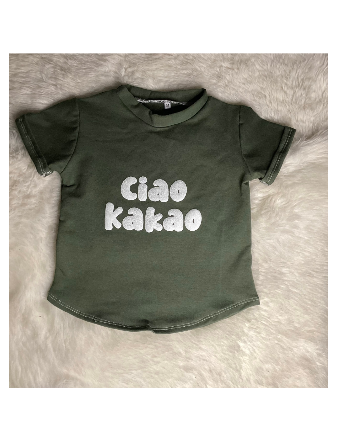 T-Shirt oder Langarm &quot;Ciao Kakao&quot; mit Umschlag
