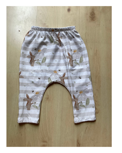 Leggings Blumen Hase