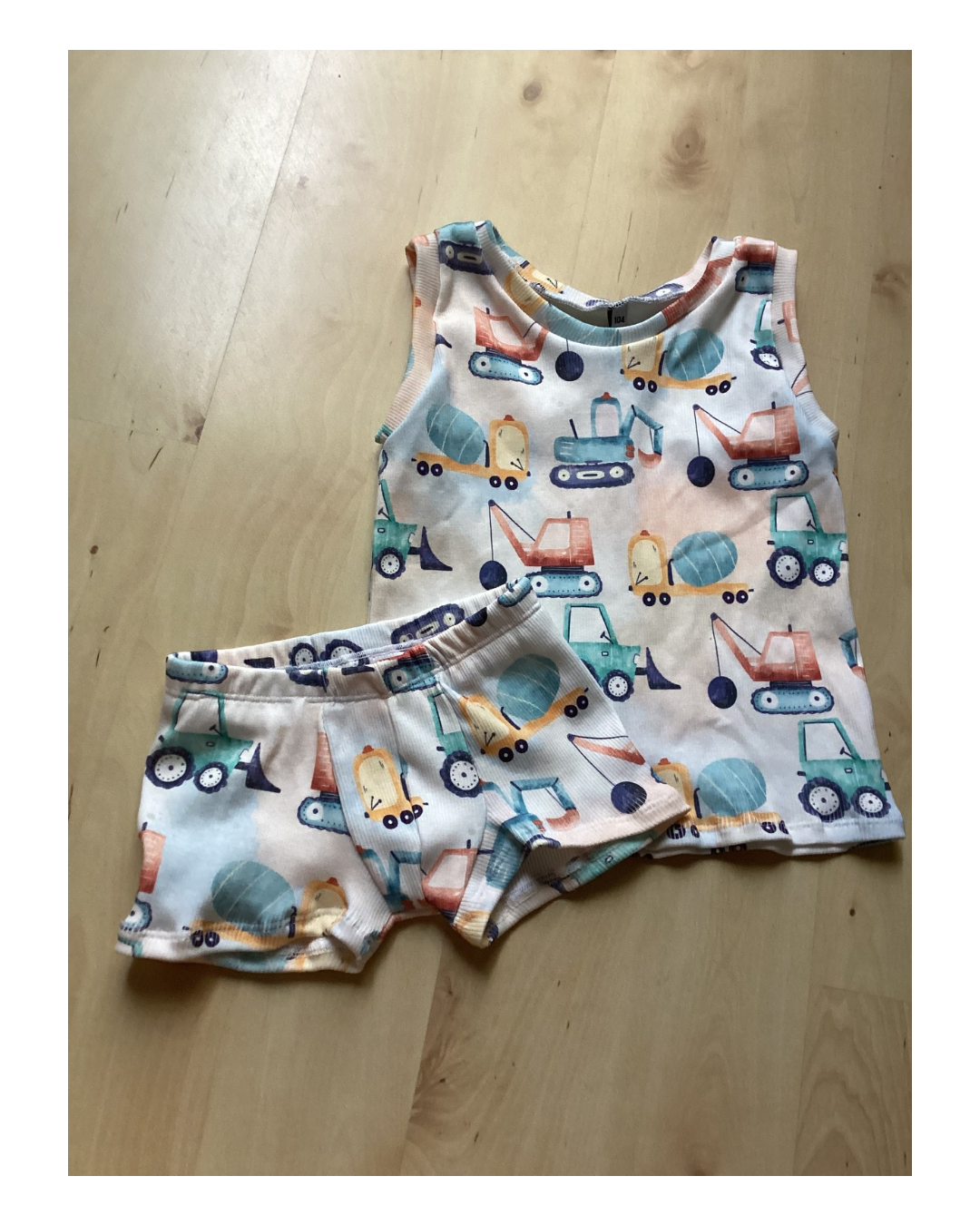 Set Unterwäsche Fahrzeuge bunt