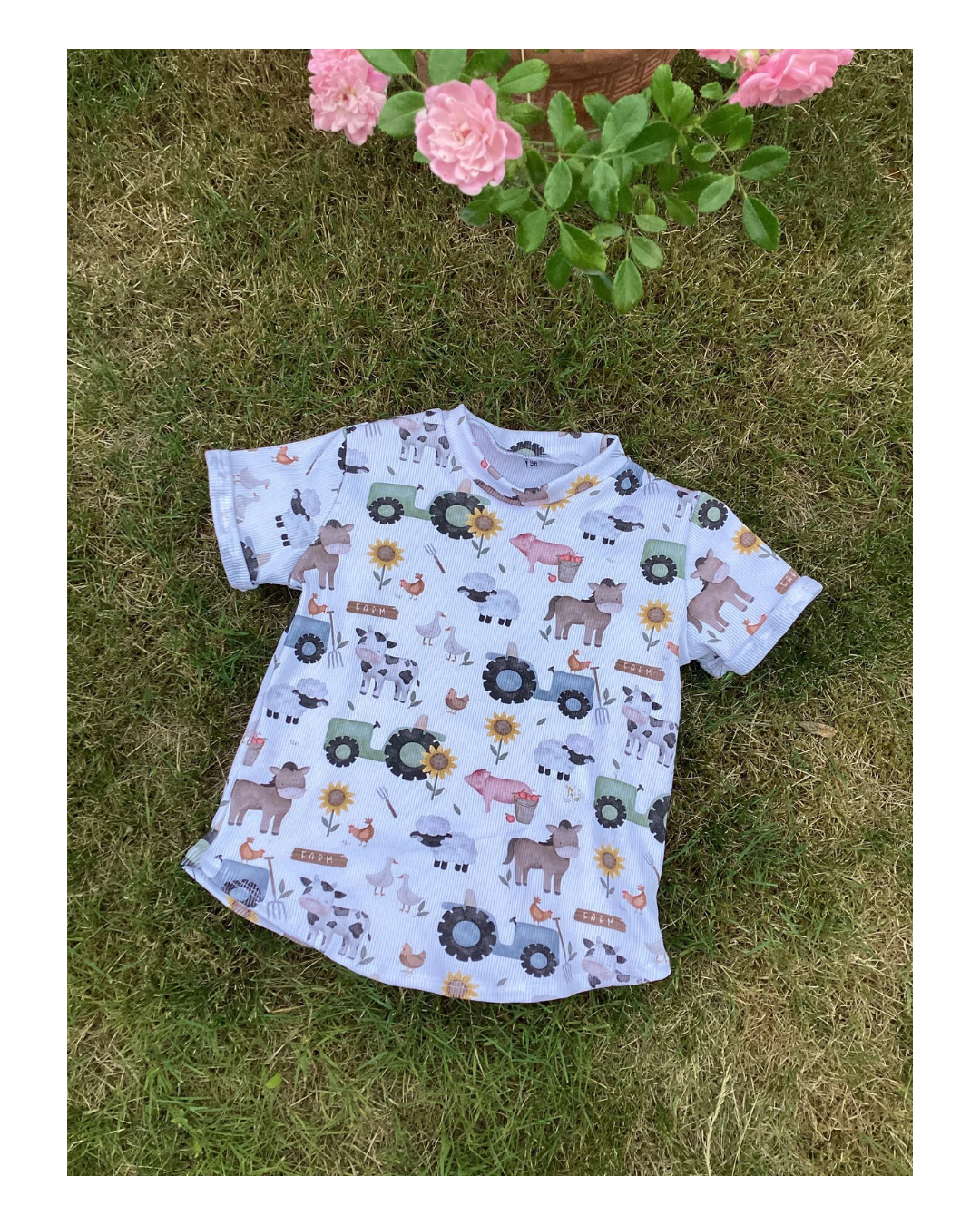 Farm T-Shirt mit umschlag