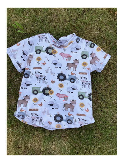 Farm T-Shirt mit umschlag