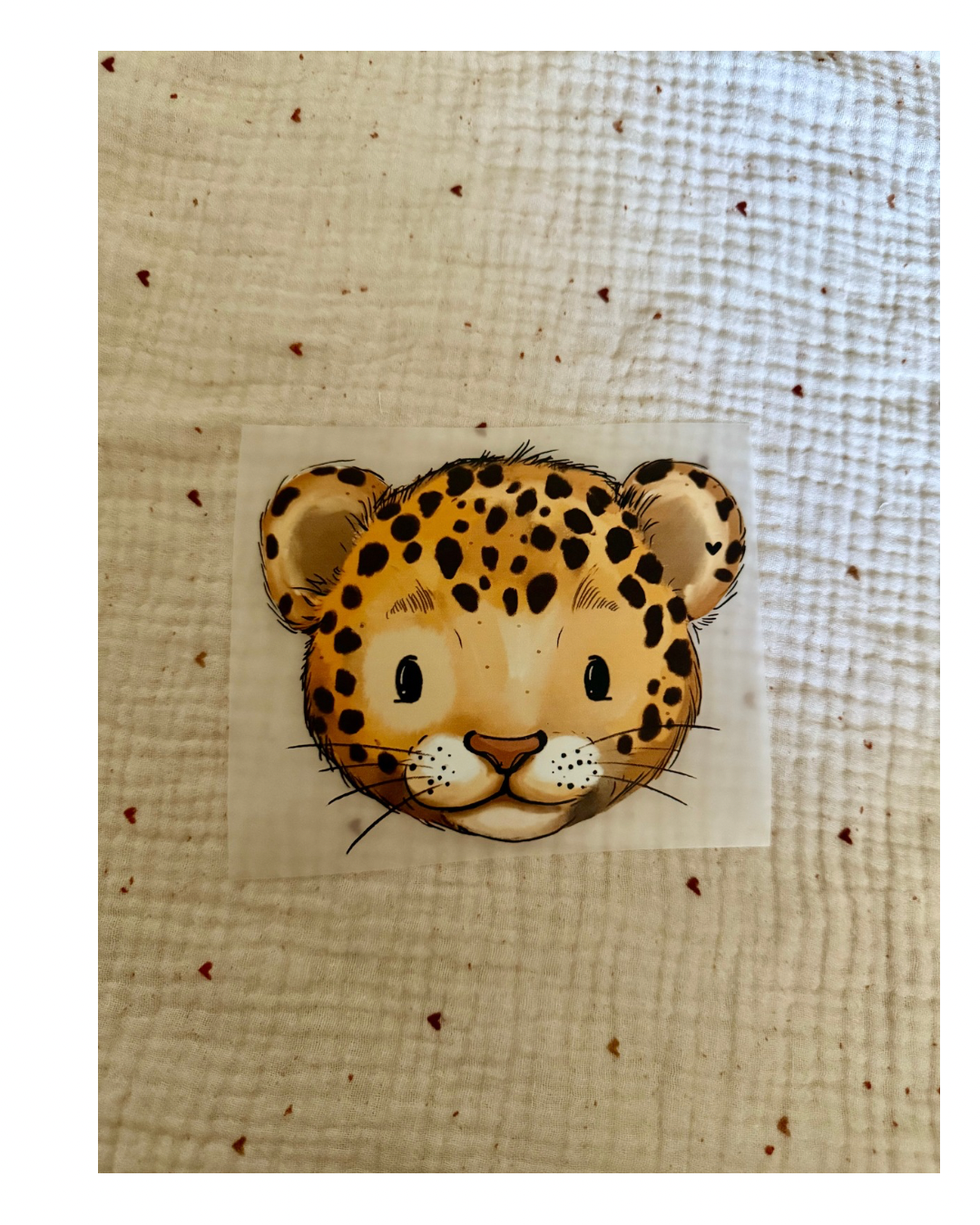 Bügelbild &quot;Leopard&quot;