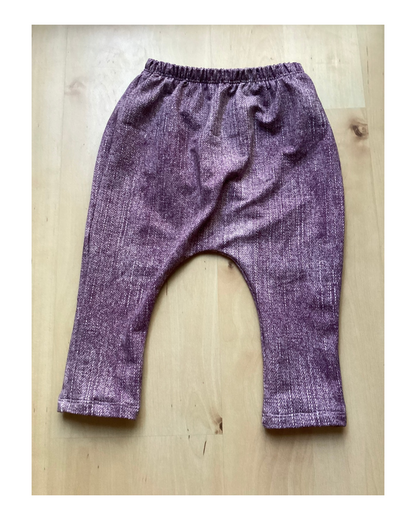 Leggings lila Jeansoptik