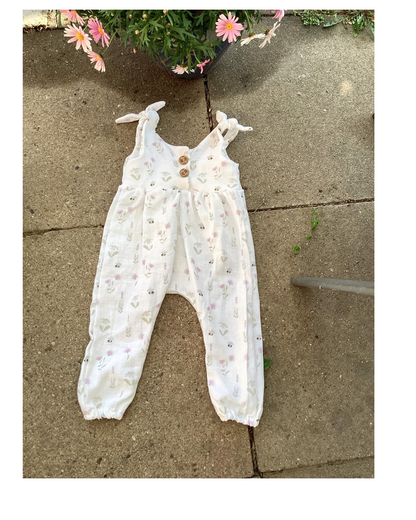 Jumpsuit lang Blumenwiese