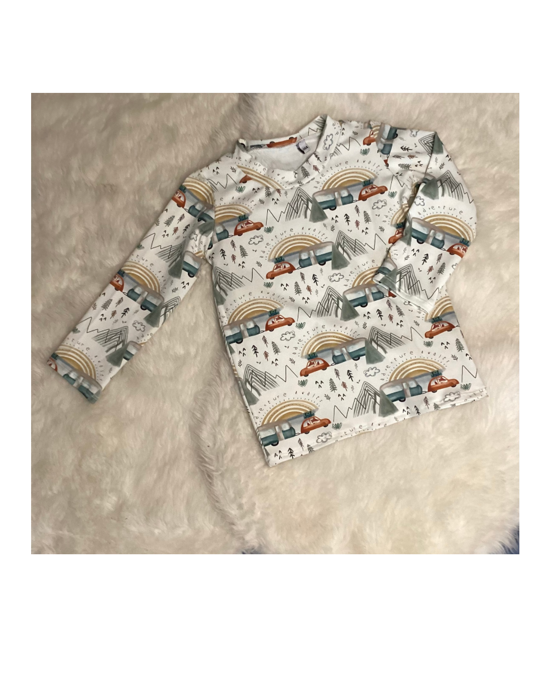 Langarmshirt Camping