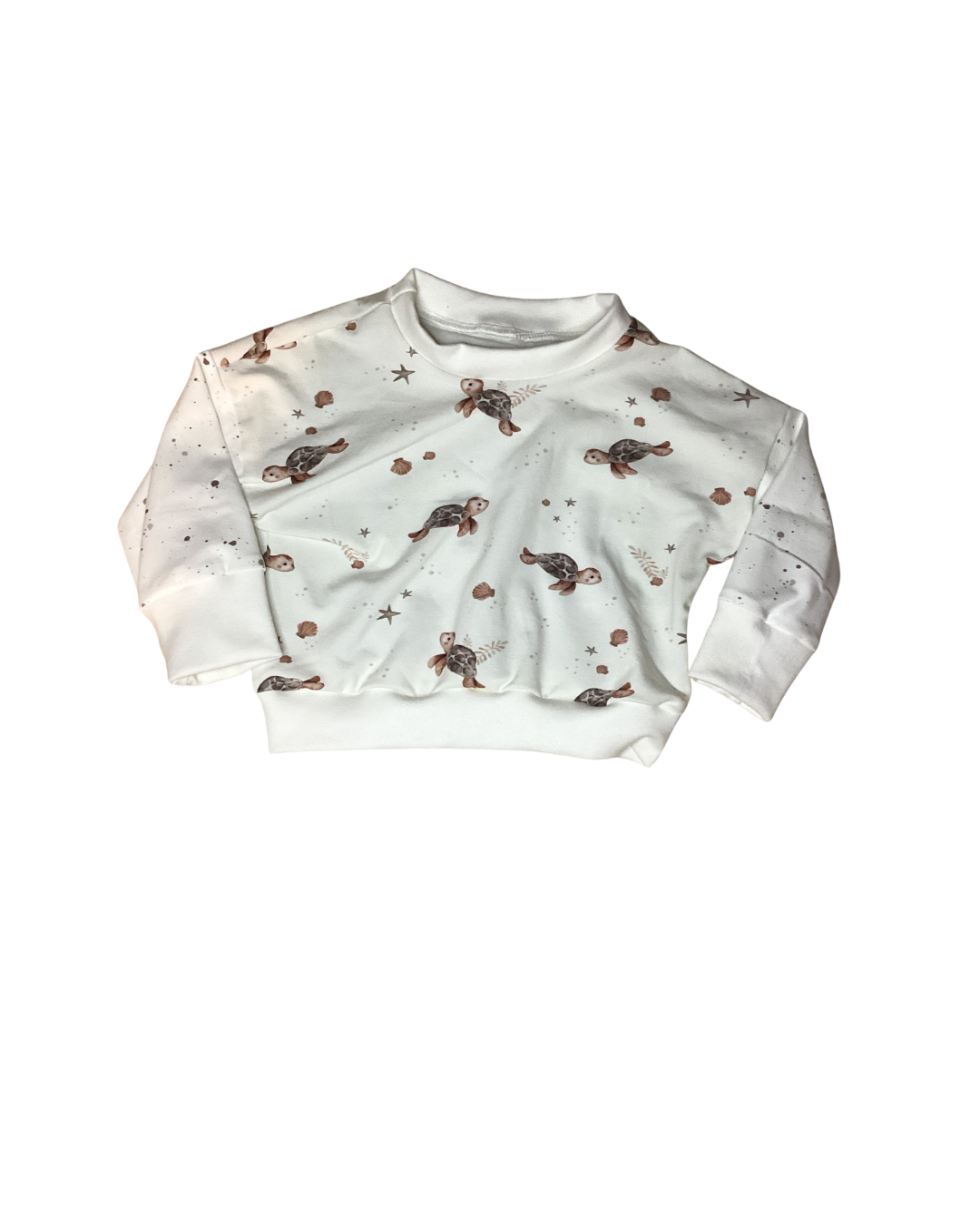 Oversize Pullover  Schildkröte