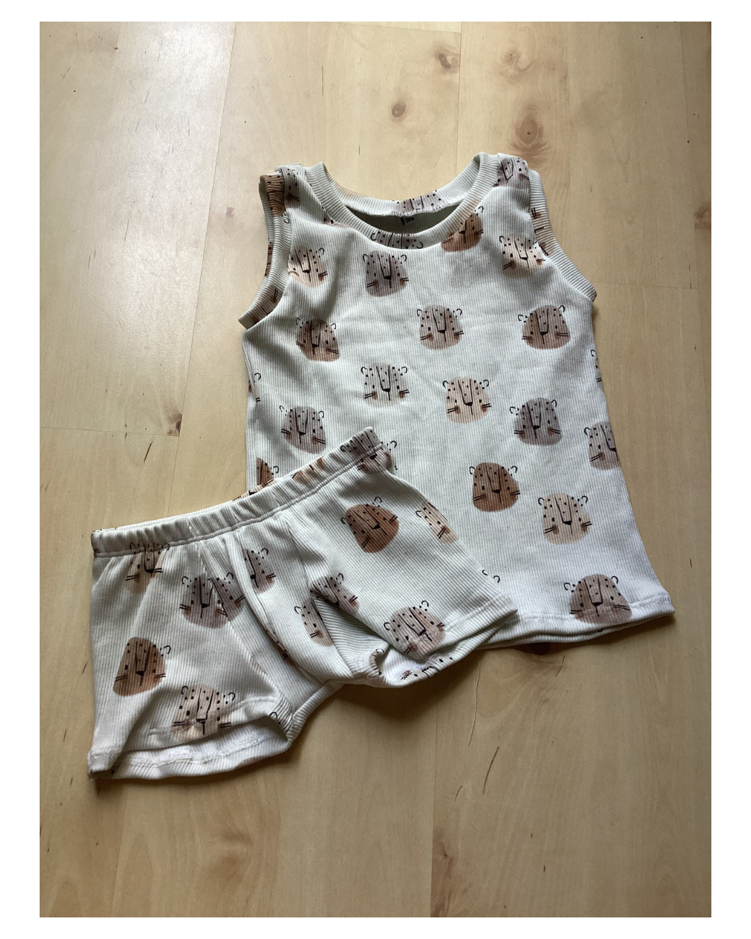 Set Unterwäsche Leopard