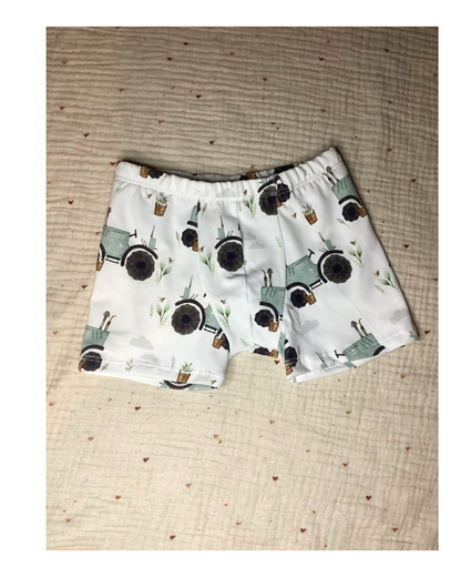 Boxerhorts oder Panty retro Traktor