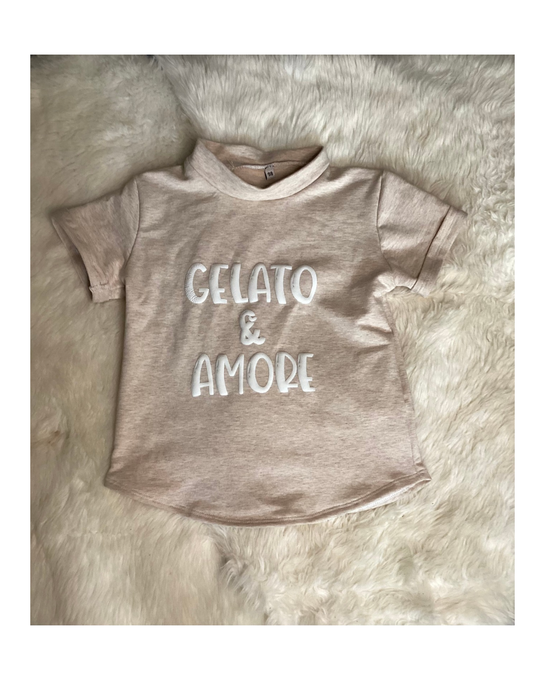 T-Shirt oder Langarm &quot;Gelato &amp;Amore&quot; mit Umschlag