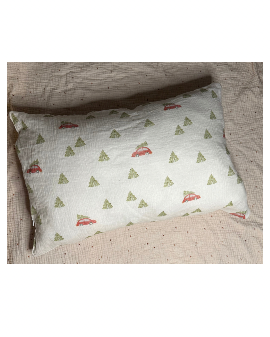 Kopfkissenbezug Christmas Car