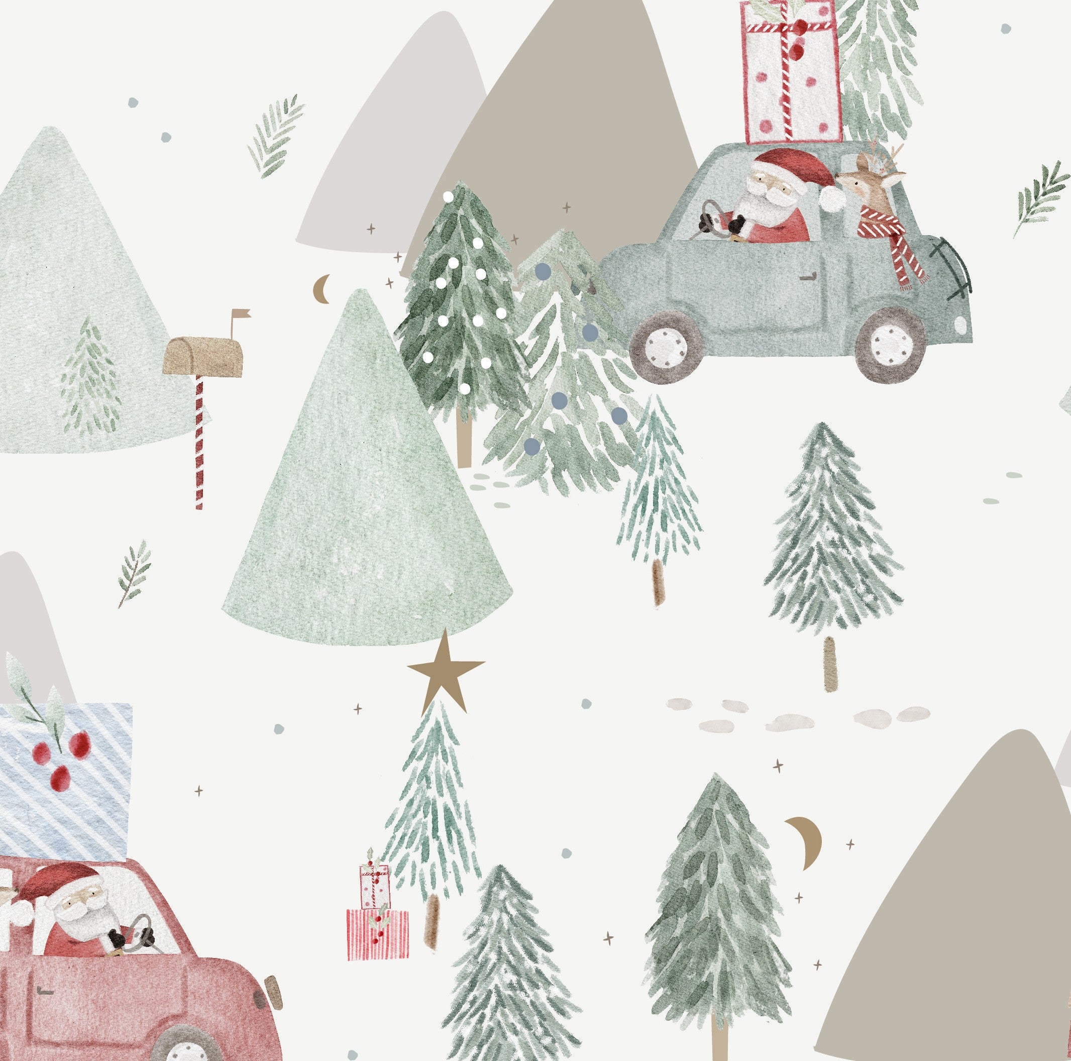 Voiture de Noël