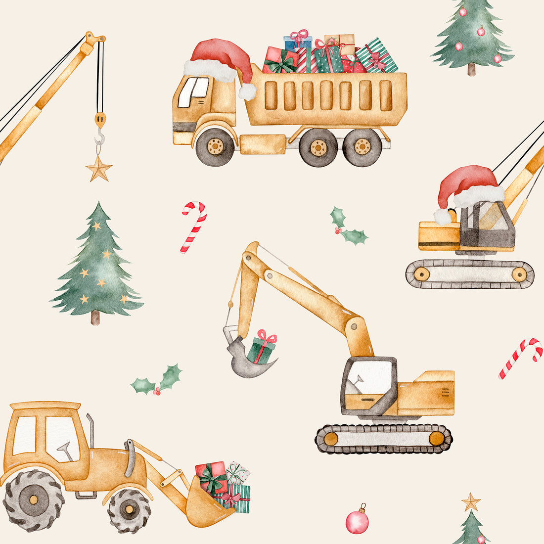 Weihnachtsbaustelle