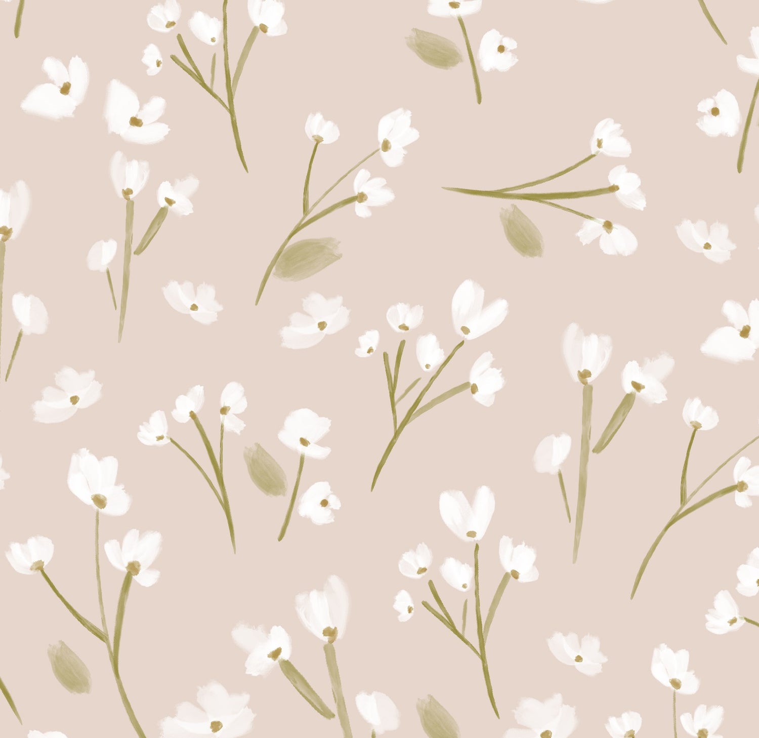 Fleurs blanches